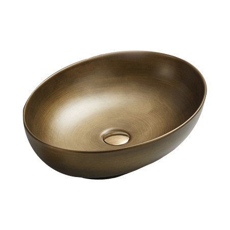 Mexen Iko above-counter sink 52 x 39 cm, old gold - 22245253