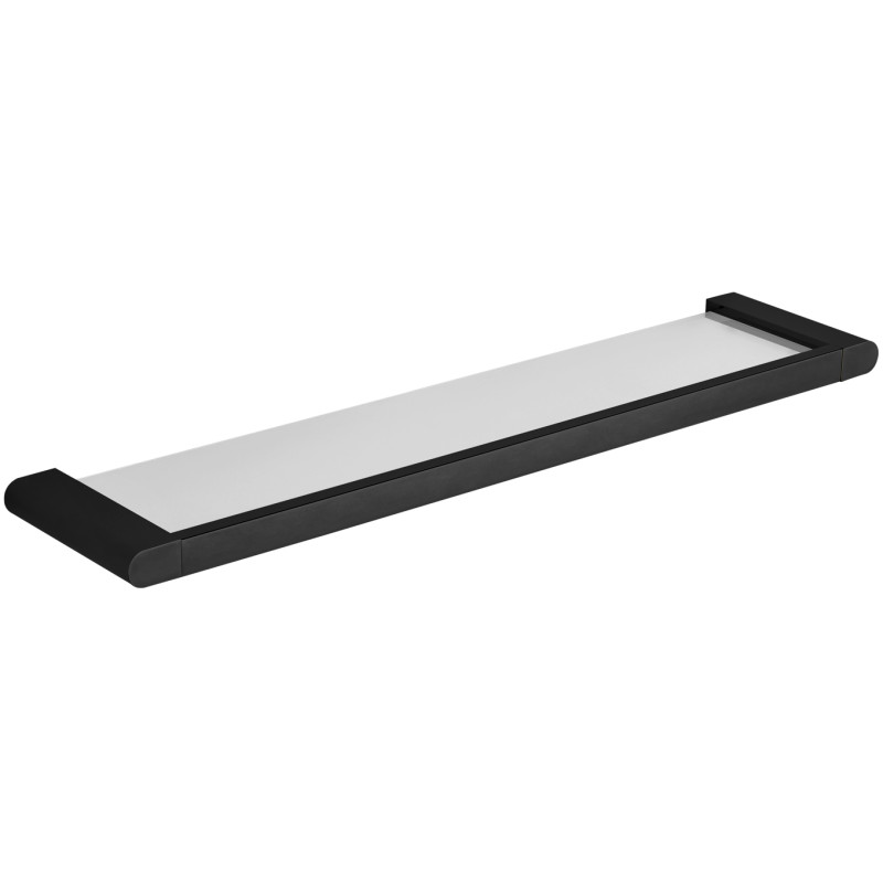 Mexen Adox hanging black glass shelf - 7018237-70