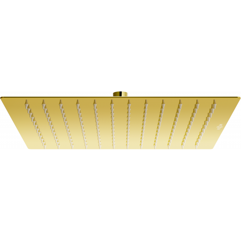 Mexen Slim Shower Head 30 x 30 cm, Gold - 79130-50