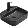 Mexen Sofia countertop washbasin 50 x 40 cm, matte black - 22155085