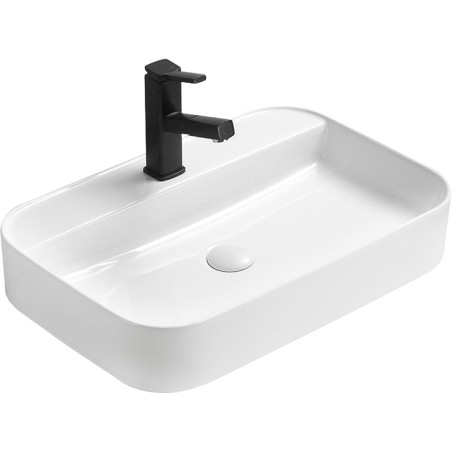 Mexen Sofia 60 x 40 cm countertop washbasin, white - 22156000