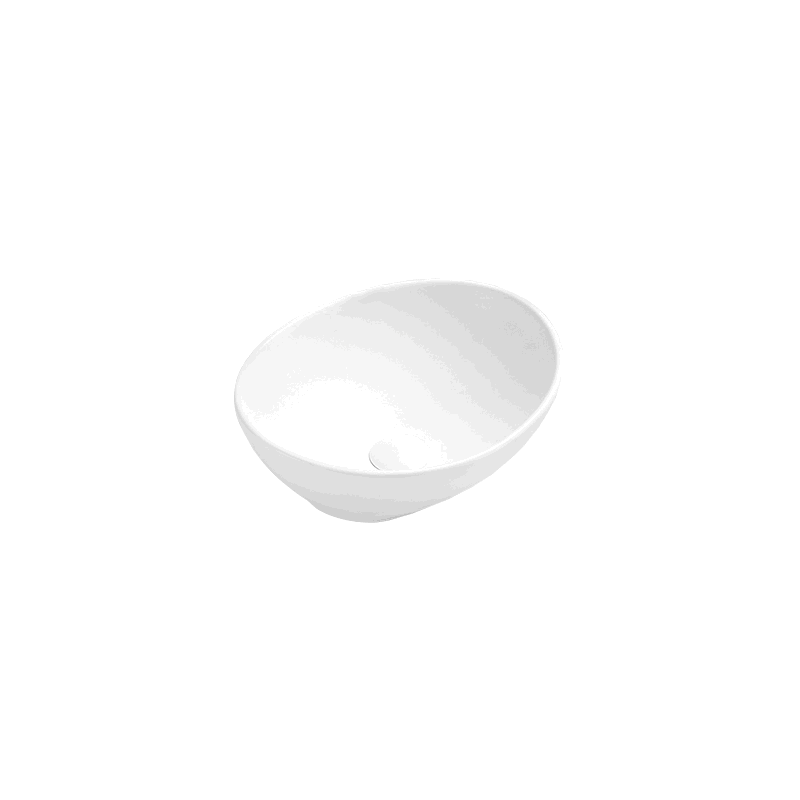Mexen Elza countertop washbasin 40 x 33 cm, white matte - 21014001