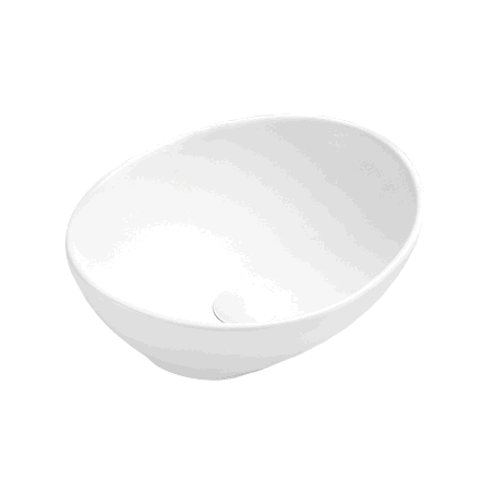 Mexen Elza countertop washbasin 40 x 33 cm, white matte - 21014001