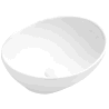 Mexen Elza countertop washbasin 40 x 33 cm, white matte - 21014001