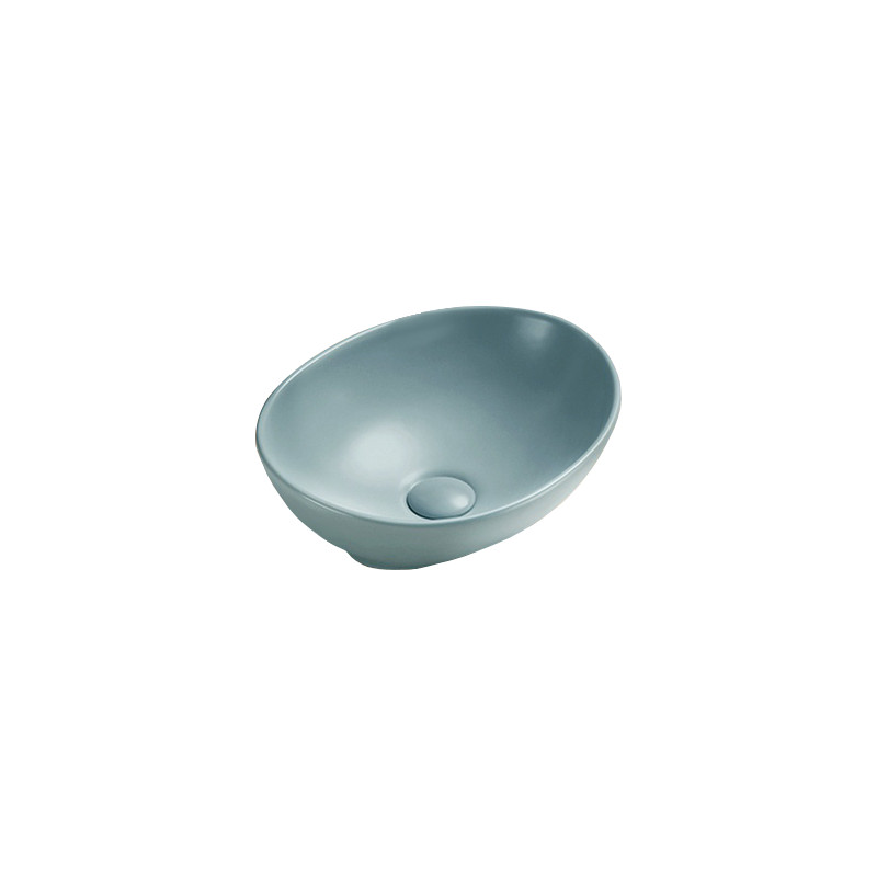 Mexen Elza countertop sink 40 x 33 cm, light green matte - 21014048
