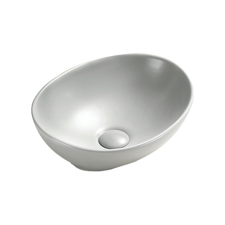 Mexen Elza countertop basin 40 x 33 cm, platinum matte - 21014063