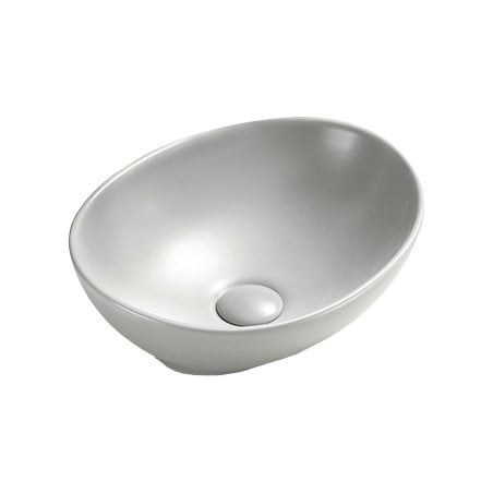 Mexen Elza countertop sink 40 x 33 cm, platinum matte - 21014063