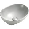 Mexen Elza countertop sink 40 x 33 cm, platinum matte - 21014063