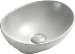 Mexen Elza countertop basin 40 x 33 cm, platinum matte - 21014063