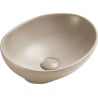 Mexen Elza countertop basin 40 x 33 cm, matte cappuccino - 21014064