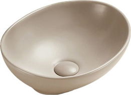 Mexen Elza countertop washbasin 40 x 33 cm, cappuccino matte - 21014064