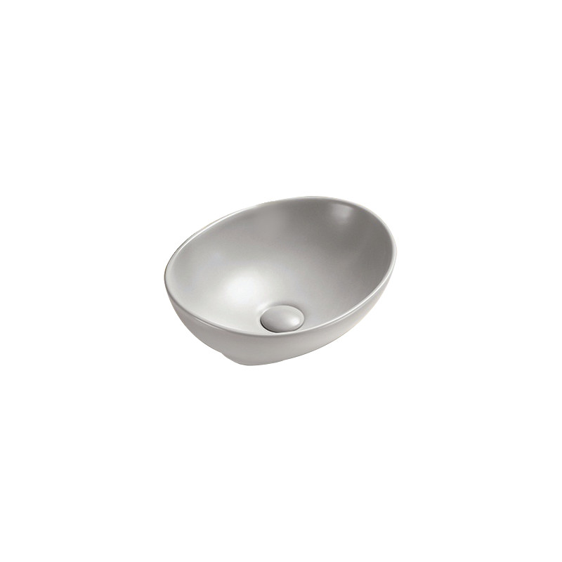 Mexen Elza countertop washbasin 40 x 33 cm, matte ash - 21014067