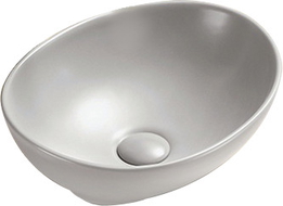 Mexen Elza countertop washbasin 40 x 33 cm, matte gray - 21014067