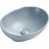 Mexen Elza countertop washbasin 40 x 33 cm, Gray blue matt - 21014069