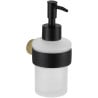 Mexen Base soap dispenser, Black/Gold - 70882388-57