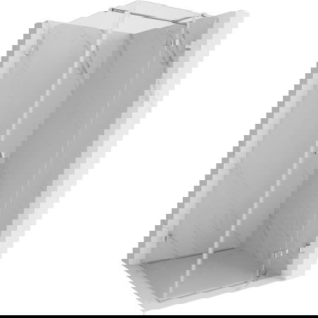 Mexen Lunar T right hinged shower enclosure 90 x 90 cm, transparent, chrome - 834T-090-090-01-00-P