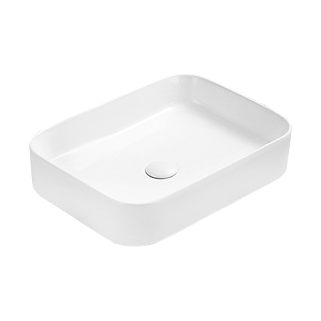 Mexen Vena countertop sink 50 x 37 cm, white - 22195000