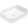 Mexen Vena countertop sink 50 x 37 cm, white - 22195000