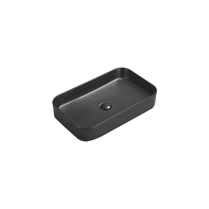 Mexen Vena countertop basin 71 x 37 cm, black matte - 22196085