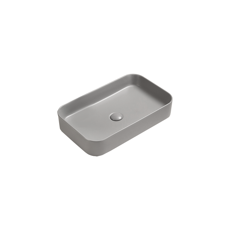 Mexen Vena Countertop Basin 71 x 37 cm, Light Grey Matte - 22196061