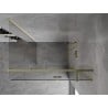 Mexen Mist H T shower cabin hinged right 120 x 90 cm, transparent, gold - 8A5T-120-090-50-00-P
