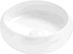 Mexen Lola countertop basin 36 x 36 cm, white - 22213600