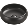 Mexen Lola countertop washbasin 36 x 36 cm, matte black - 22213685