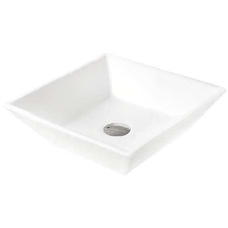 Mexen Pola countertop basin 41 x 41 cm, white - 22224100