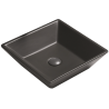 Mexen Pola countertop sink 41 x 41 cm, matte black - 22224185
