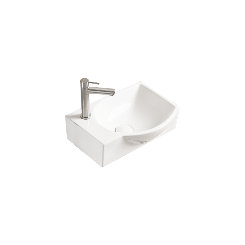 Mexen Mista countertop washbasin right-hand 40 x 28 cm, white - 22174000R