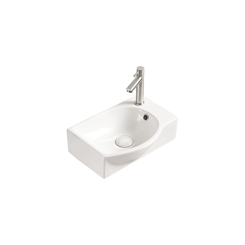 Mexen Mista countertop basin left 40 x 28 cm, white - 22174000L