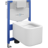 Mexen Concealed WC Set Fenix XS-F with Elis WC Pan, White Gloss - 6803391XX00