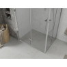 Mexen Lima Duo Foldable Shower Cabin 90 x 70 cm, Transparent, Chrome - 856-090-070-02-00