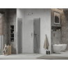 Mexen Lima Duo Foldable Shower Cabin 90 x 70 cm, Transparent, Chrome - 856-090-070-02-00