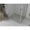 Mexen Lima Duo folding shower cubicle 90 x 80 cm, Transparent, Chrome - 856-090-080-02-00