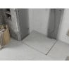 Mexen Lima Duo folding shower cubicle 90 x 80 cm, Transparent, Chrome - 856-090-080-02-00