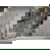 Mexen Lima Duo folding shower cubicle 100 x 80 cm, Transparent, Chrome - 856-100-080-02-00