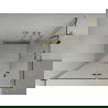 Mexen Lima Duo folding shower cubicle 90 x 80 cm, Transparent, Gold - 856-090-080-50-00-02