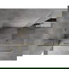 Mexen Mist H T shower cabin pivot left 100 x 110 cm, transparent, gold - 8A5T-100-110-50-00-L