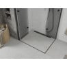 Mexen Lima Duo folding shower cubicle 90 x 80 cm, Transparent, Black - 856-090-080-70-00-02
