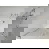 Mexen Lima Duo folding shower cubicle 100 x 90 cm, Transparent, Chrome + shower tray Flat - 856-100-090-01-02-4010