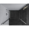 Mexen Pretoria Duo Swing Shower Enclosure 80 x 70 cm, Transparent, Chrome - 852-080-070-02-00