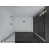 Mexen Pretoria Duo Hinged Shower Enclosure 90 x 80 cm, Transparent, Chrome + Flat Shower Tray - 852-090-080-01-02-4010