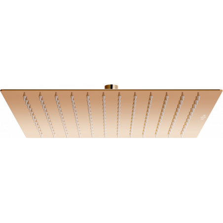 Mexen Slim shower head 30 x 30 cm, rose gold - 79130-60