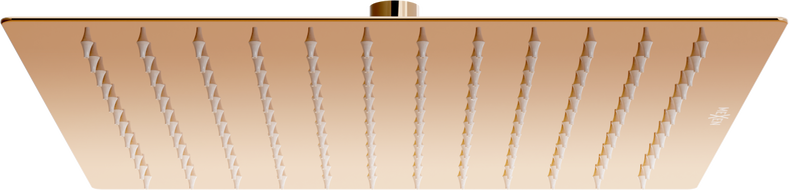 Mexen Slim shower head 30 x 30 cm, rose gold - 79130-60