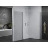 Mexen Pretoria Duo hinged shower cubicle 100 x 90 cm, transparent, Chrome - 852-100-090-02-00