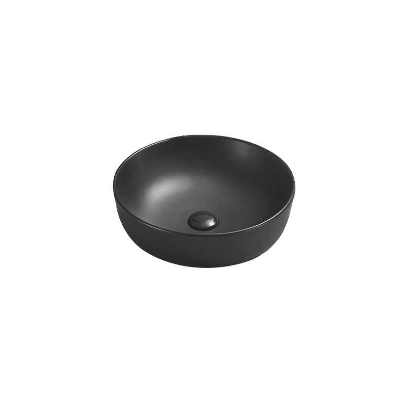 Mexen Lana countertop washbasin 41 x 41 cm, Black matt - 22234185