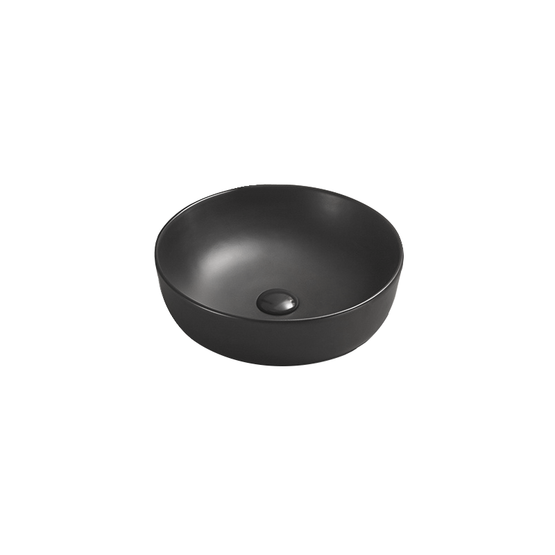 Mexen Lana countertop washbasin 41 x 41 cm, black matte - 22234185