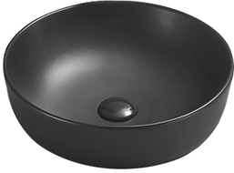 Mexen Lana countertop washbasin 41 x 41 cm, Black matt - 22234185