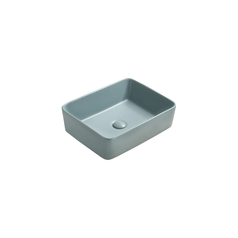 Mexen Catia countertop washbasin 48 x 37 cm, light green matte - 21314848